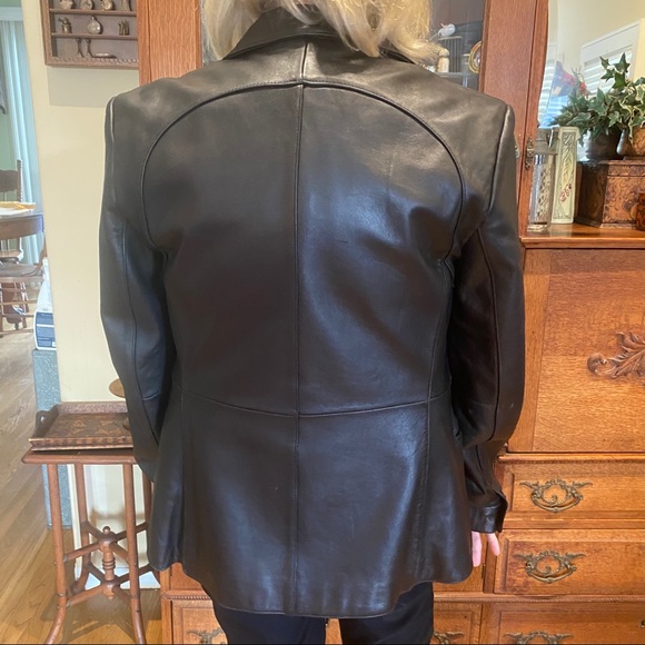 Anne Klein Leather Jacket - Picture 5 of 15